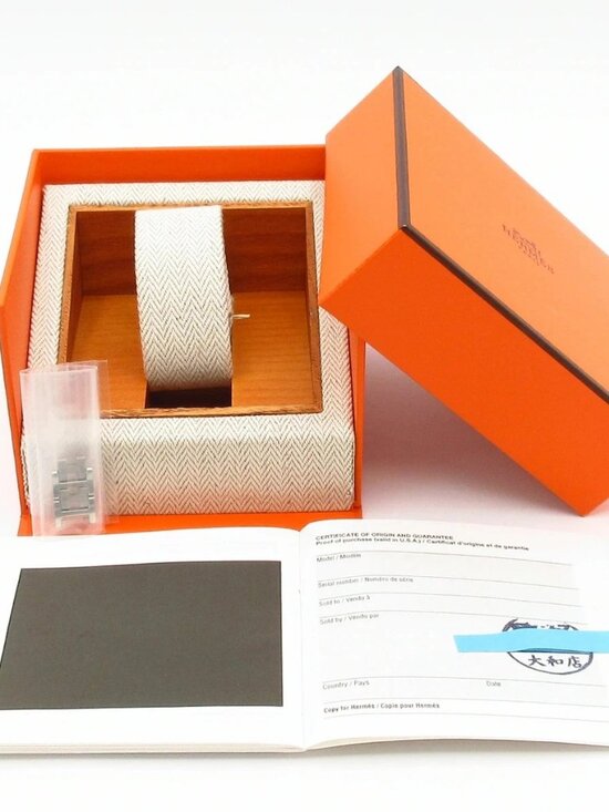 HERMES Larry RA1.210 1****** Silver Women\'s Wrist Watch main image 13